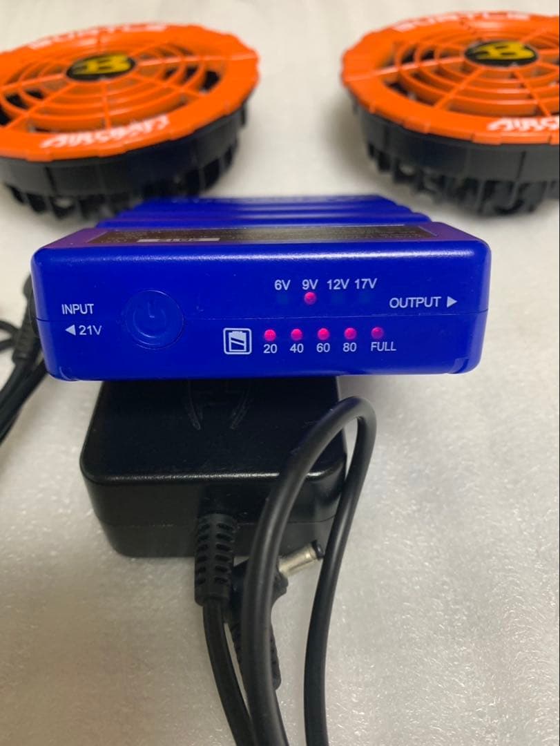 17V空調服 バートル エアークラフトセット BURTLE