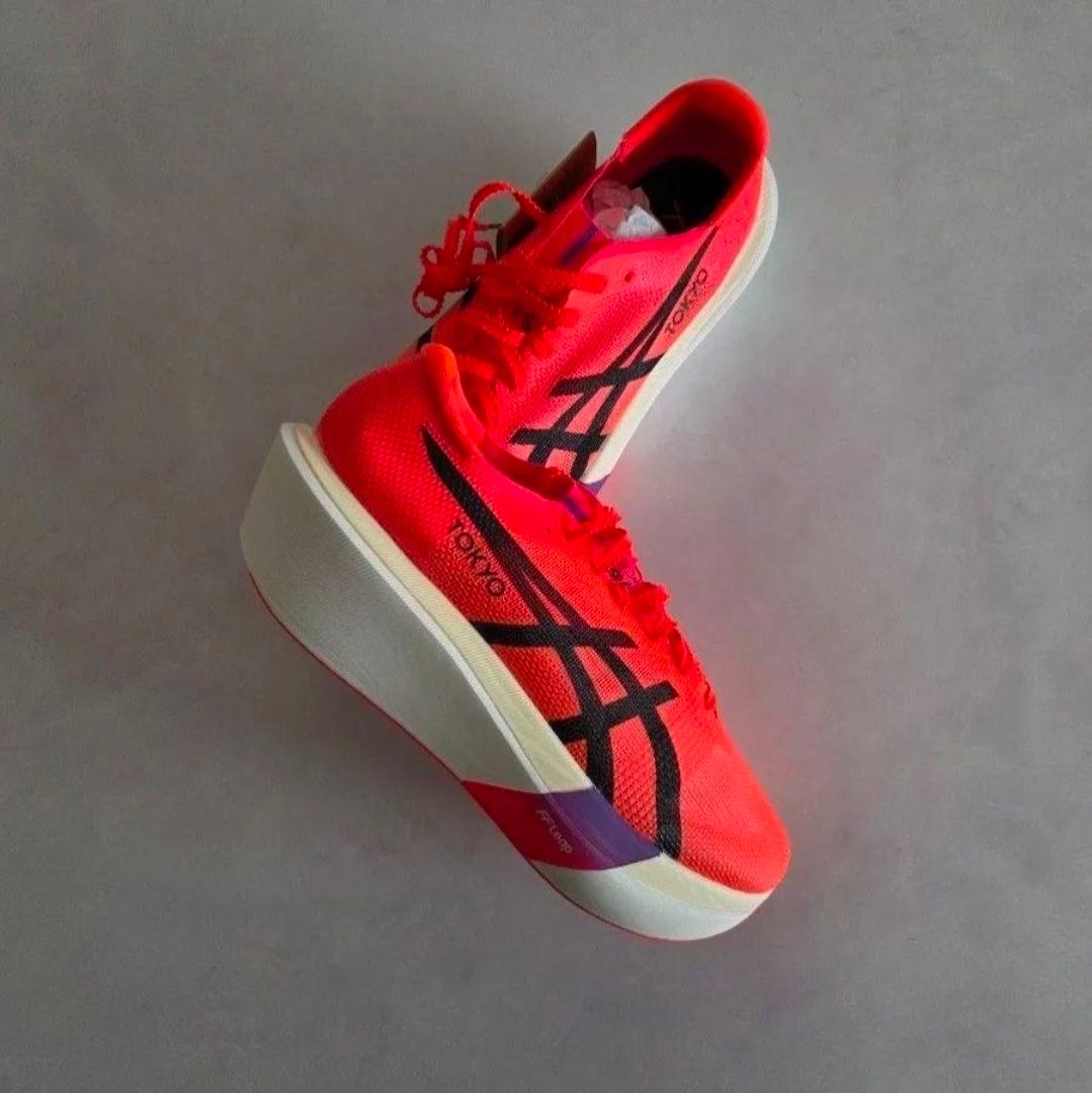 【未使用】ASICS メタスピードスカイ トーキョー 26.5 レッド 最軽量