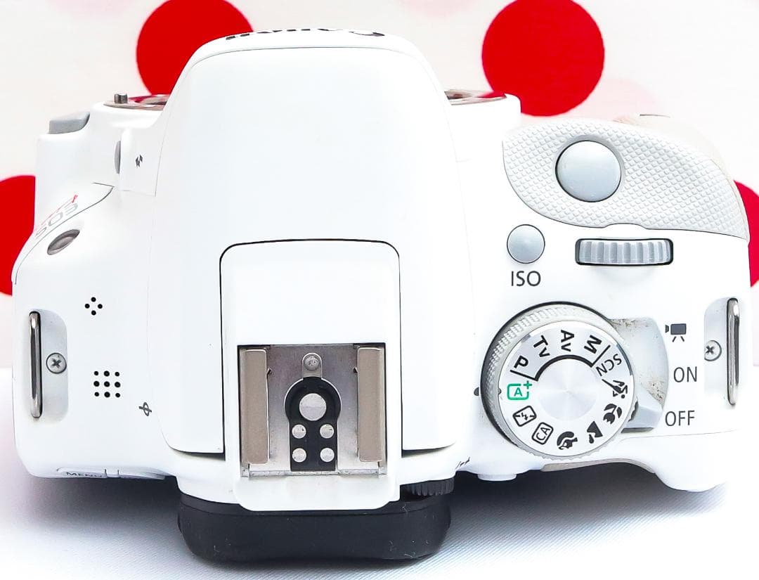 Canon kiss x7❤スマホに転送！❤入門用一眼レフ❤可愛いホワイトカラー