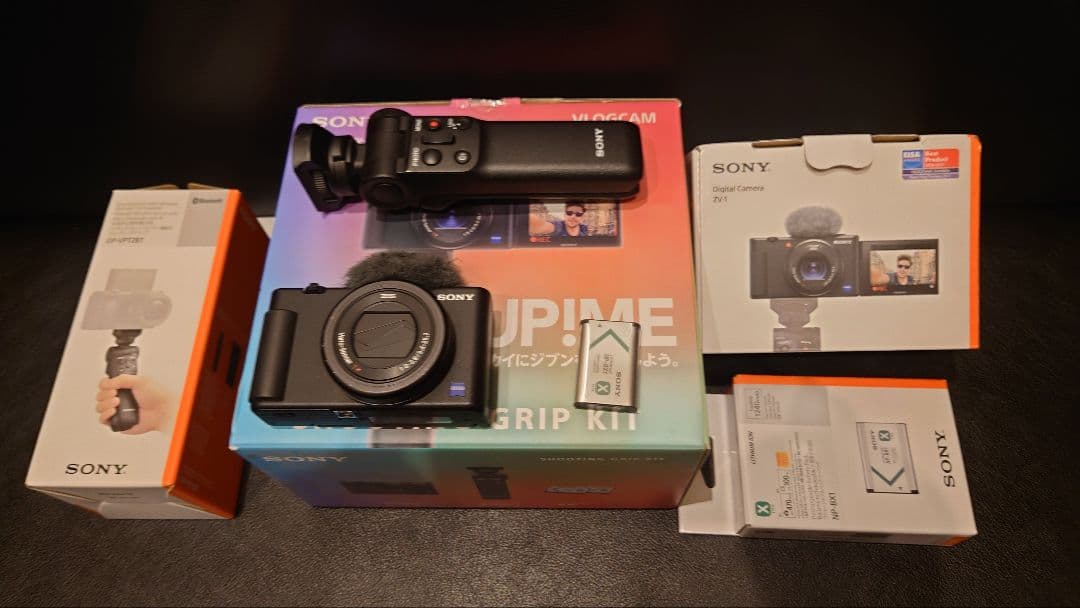 u*u様 売切り SONY ZV-1 SHOOTING GRIP KIT グリッ