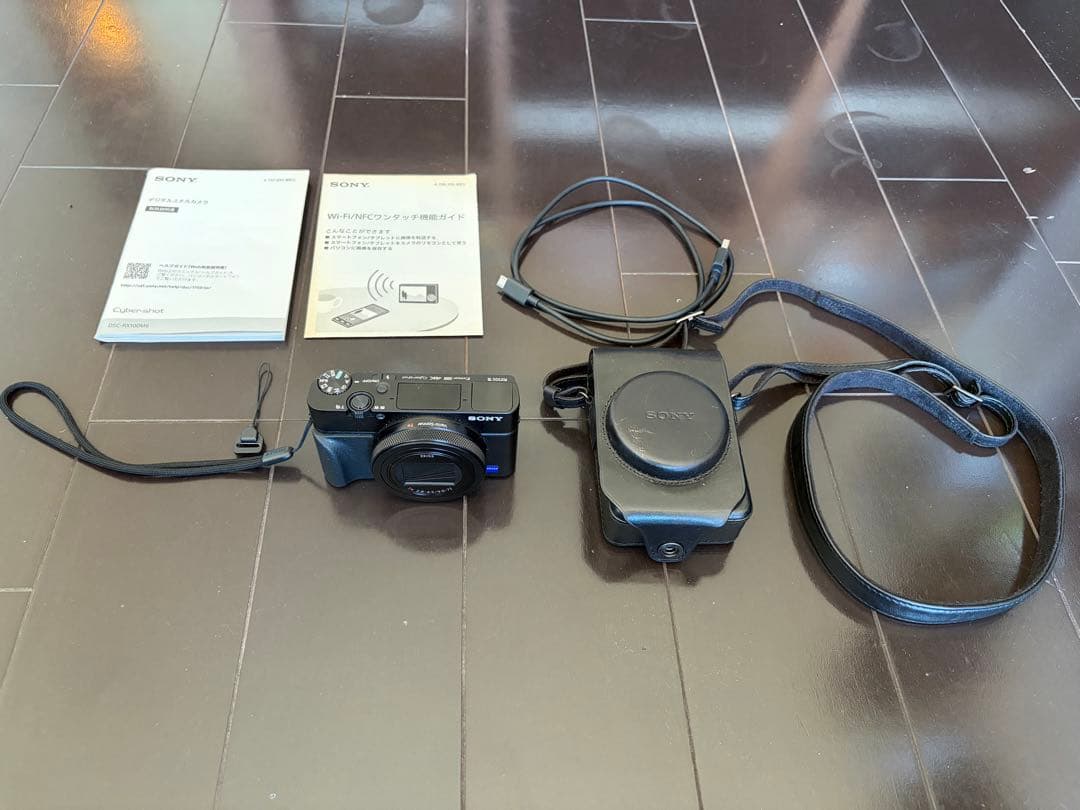 F*U様 SONY Cyber-shot 4Kデジタルカメラ　本革ケース付