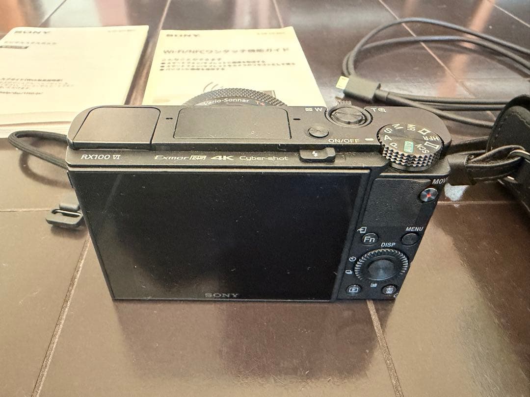 F*U様 SONY Cyber-shot 4Kデジタルカメラ　本革ケース付