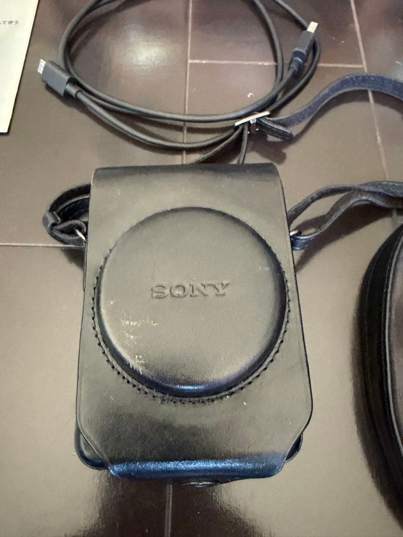 F*U様 SONY Cyber-shot 4Kデジタルカメラ　本革ケース付