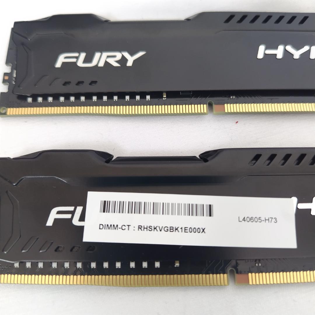 HyperX FURY DDR4 メモリー 16GB（8GB×2枚）