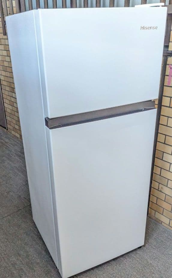 ここ★2023年製 美品 124L 冷凍冷蔵庫【HR-B12HW】