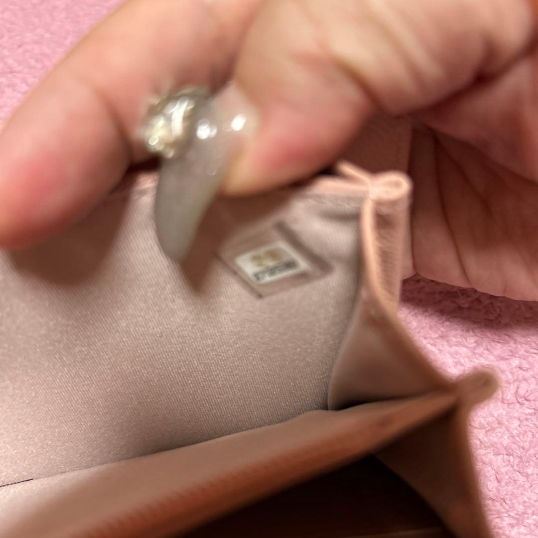 CHANEL キャビアスキン ピンク 長財布