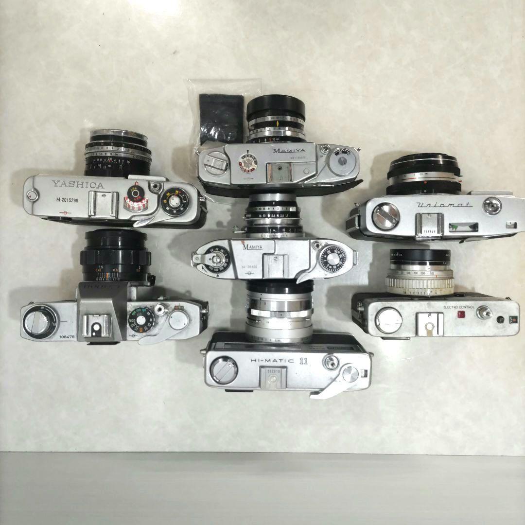 【ジャンク品】昭和レトロ レンジファインダーカメラ 7台 まとめ