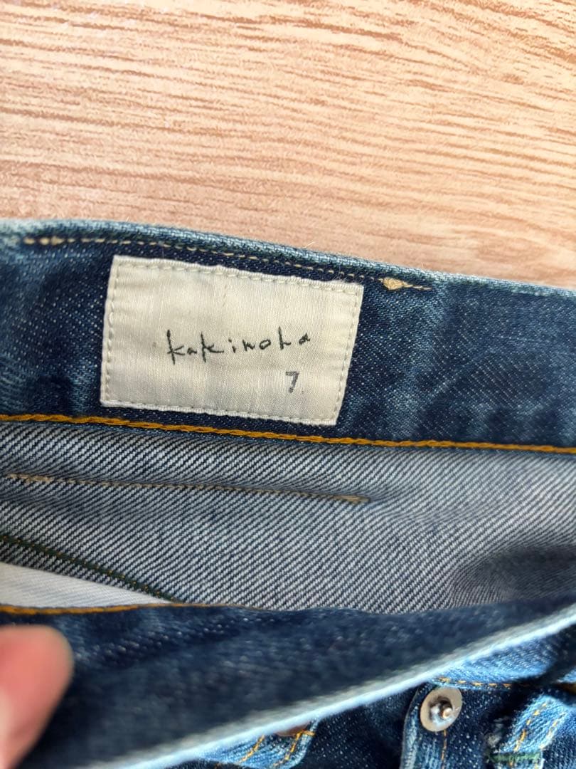 kakinoha DENIM FLARE 5POCKET サイズ7