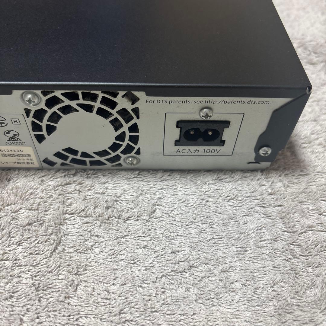 AQUOS Blu-rayレコーダー BD-W2700 動作確認済