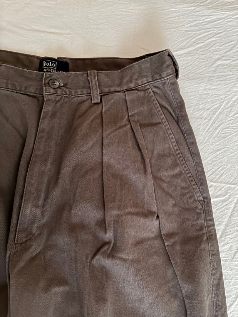 ぼ*ん様 Ralph Lauren 2tucks CHINO Pants USA