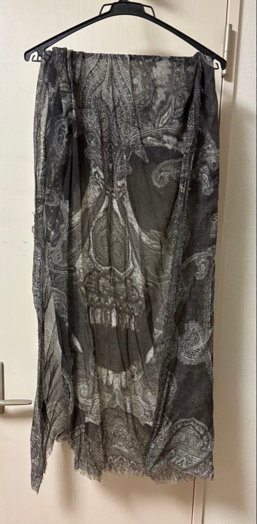 【廃盤品】if six was nine skull stole 黒 スカル