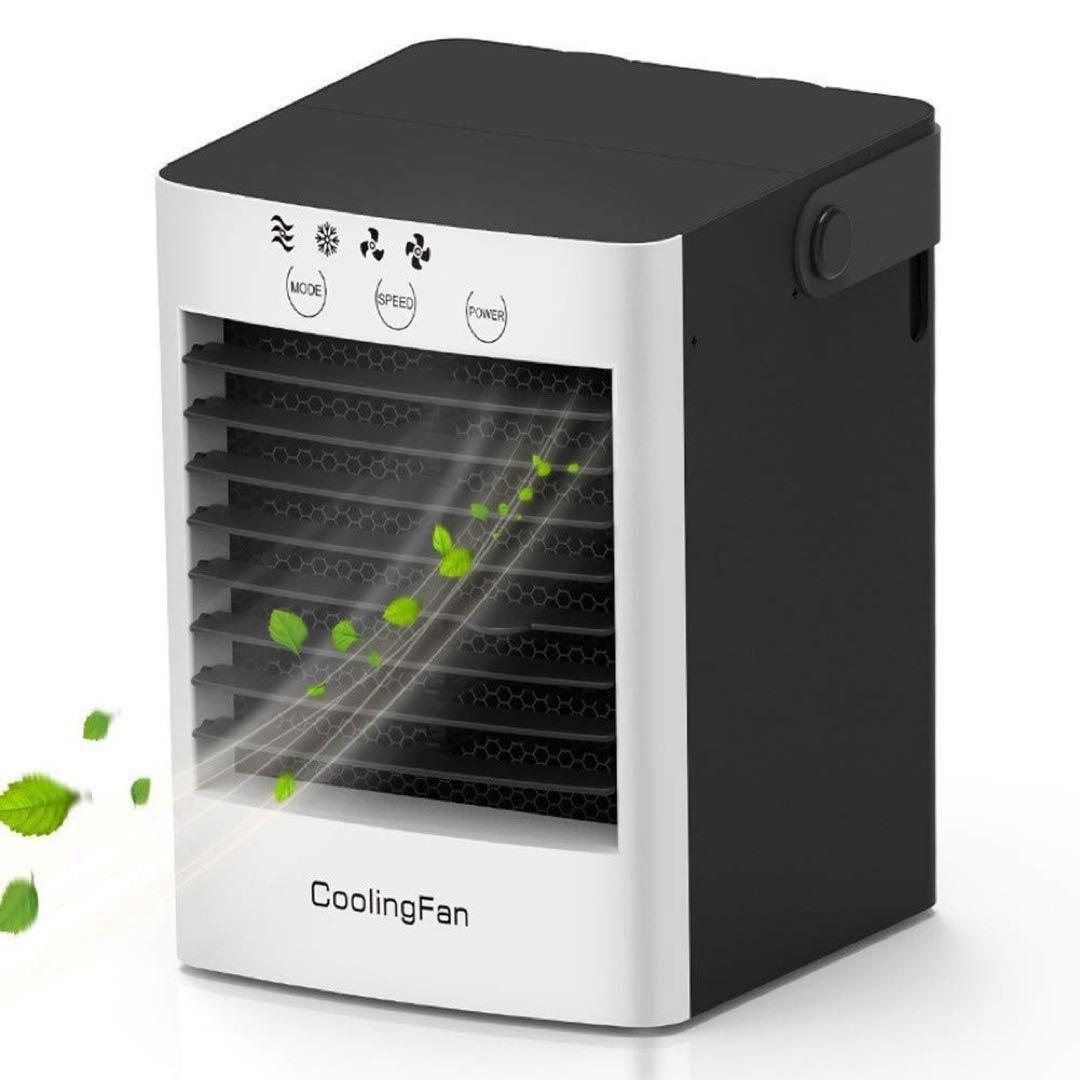 エアコン デスクトップ クーラー 冷風機 冷却ファン 卓上冷風機 熱中症対策
