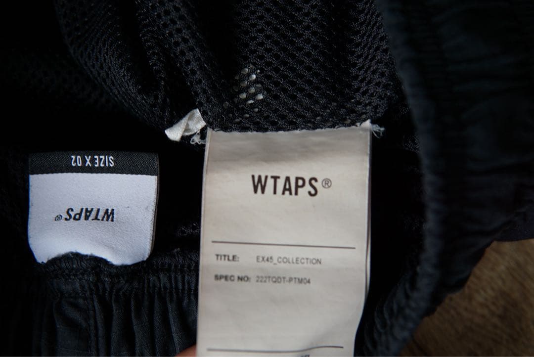 wtaps トラックパンツ サイズM 02 ブラック