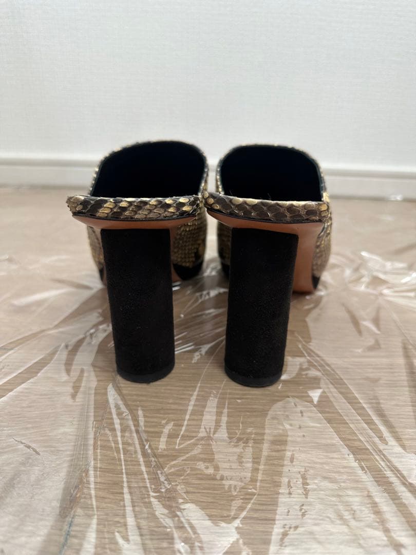 CELINE セリーヌ パイソン ミュール フィービー 38.5