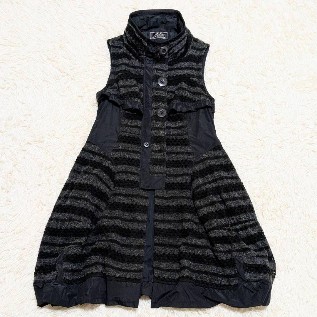 エイココンドウ イーカラット ノースリーブベスト タフタ アートデザイン XL