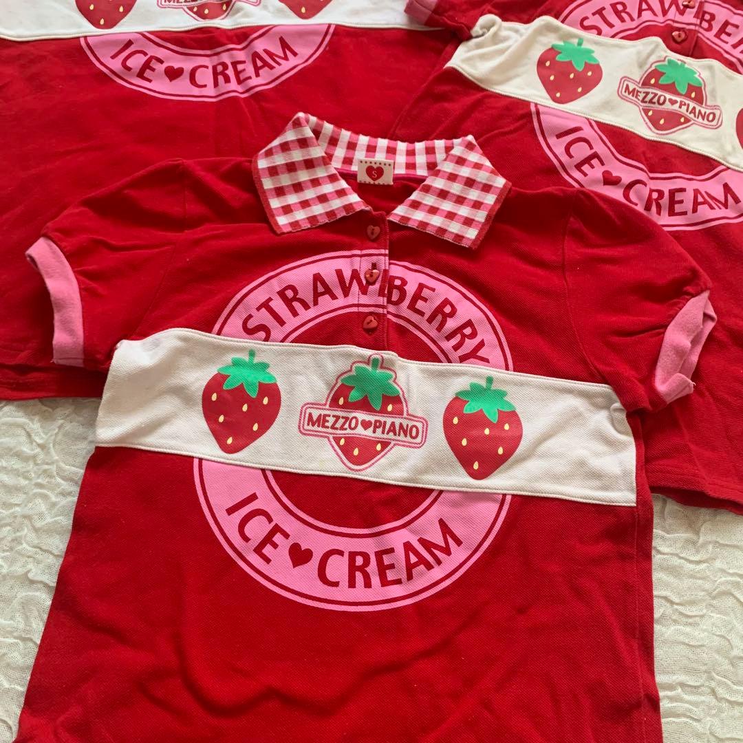 MEZZO PIANO メゾピアノ　Tシャツ　ポロシャツ　3枚セット　まとめ売り