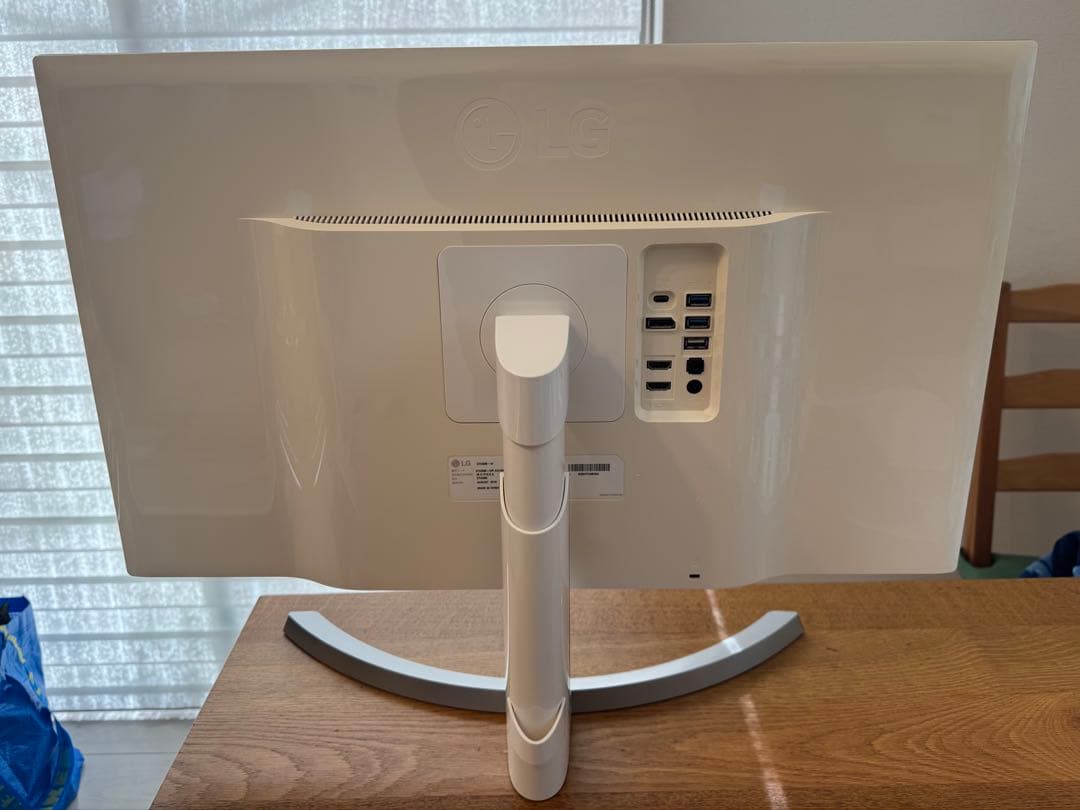 ※やや難有 LG 27UD88-W 27インチ 4Kディスプレイ