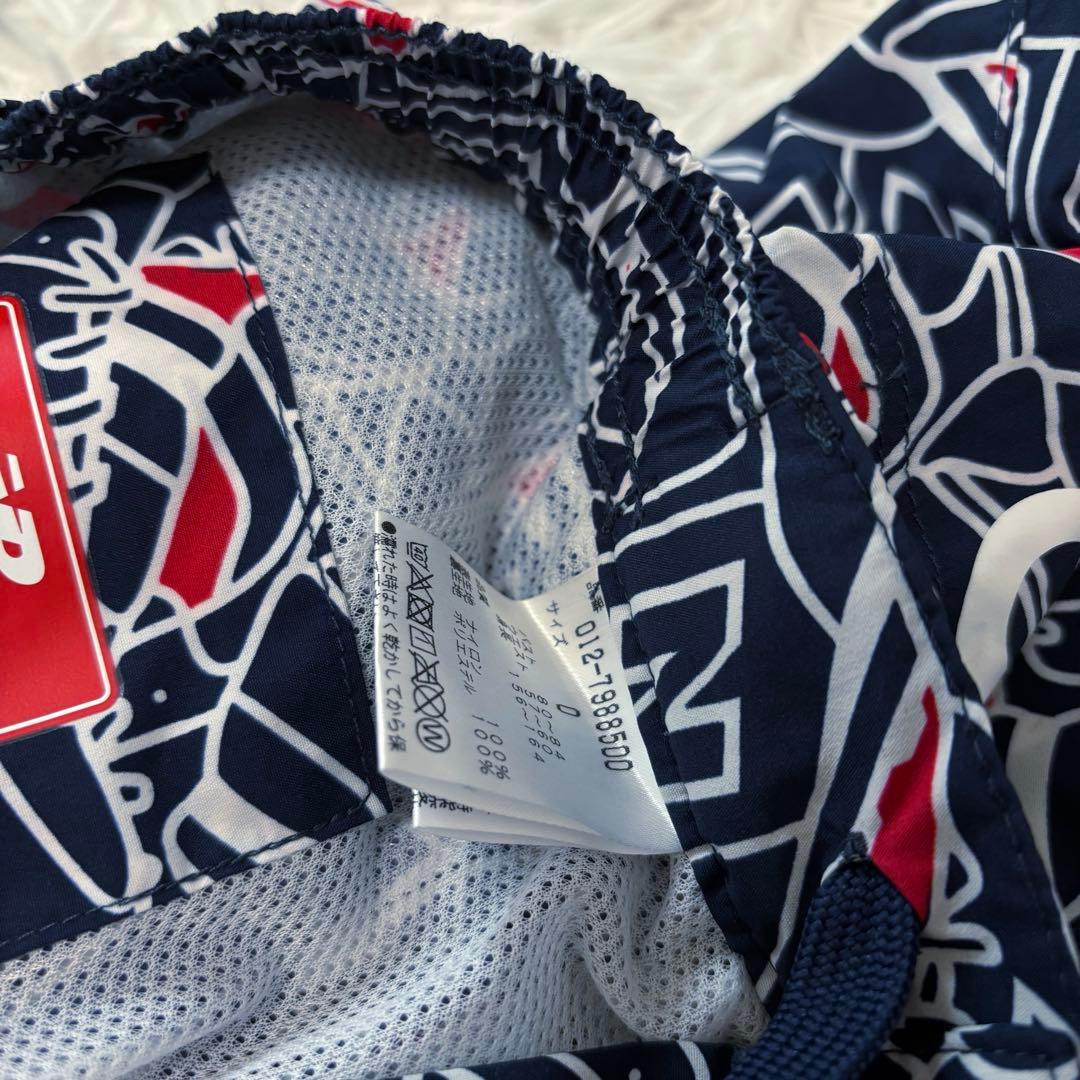 希少 ニューバランスゴルフ セットアップ レインウェア 総柄 ブルゾン