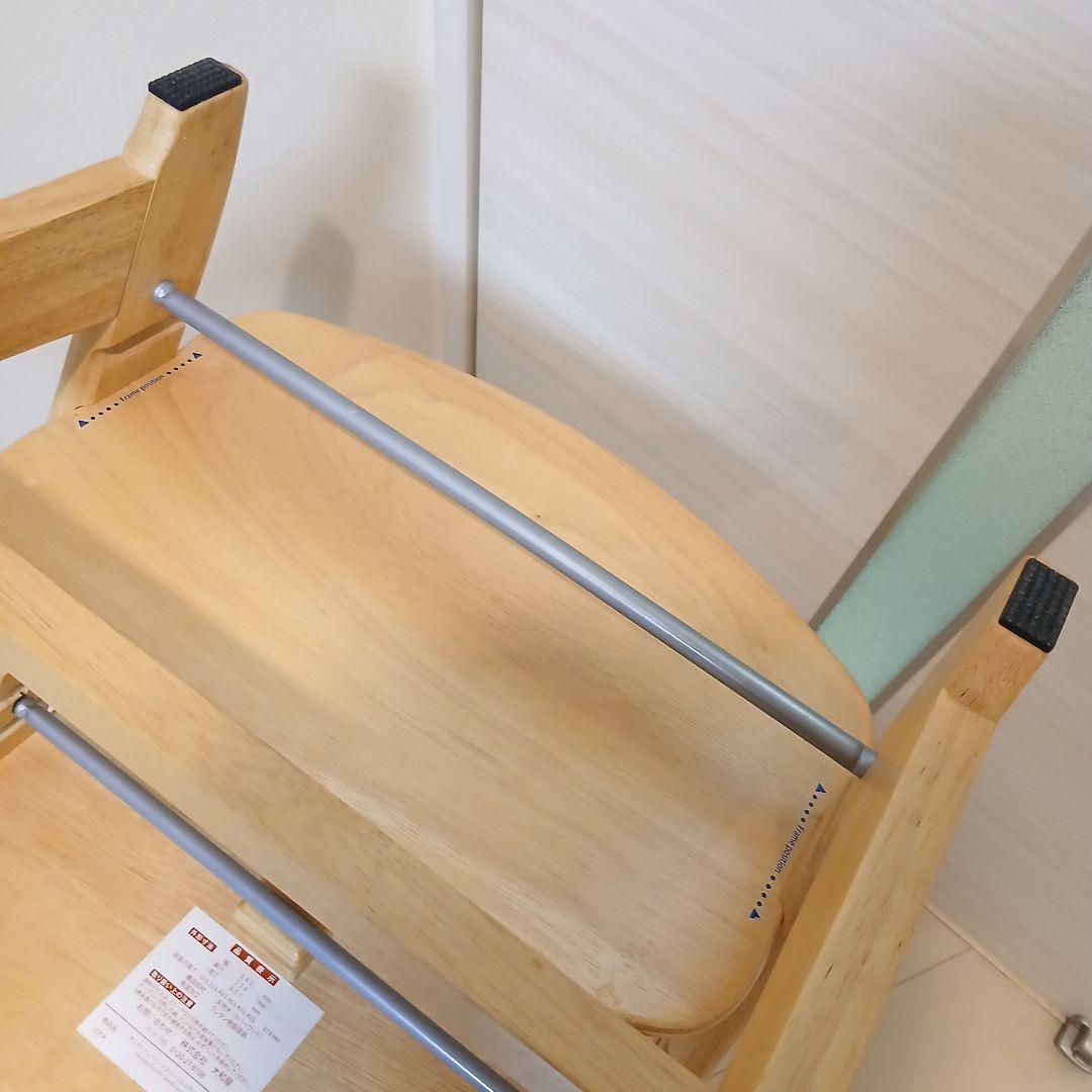 ☆美品☆大和屋　すくすくチェア イーエヌ　テーブル＆ガード付