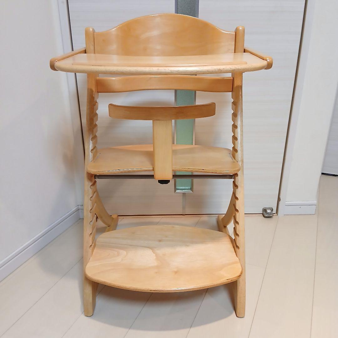 ☆美品☆大和屋　すくすくチェア イーエヌ　テーブル＆ガード付