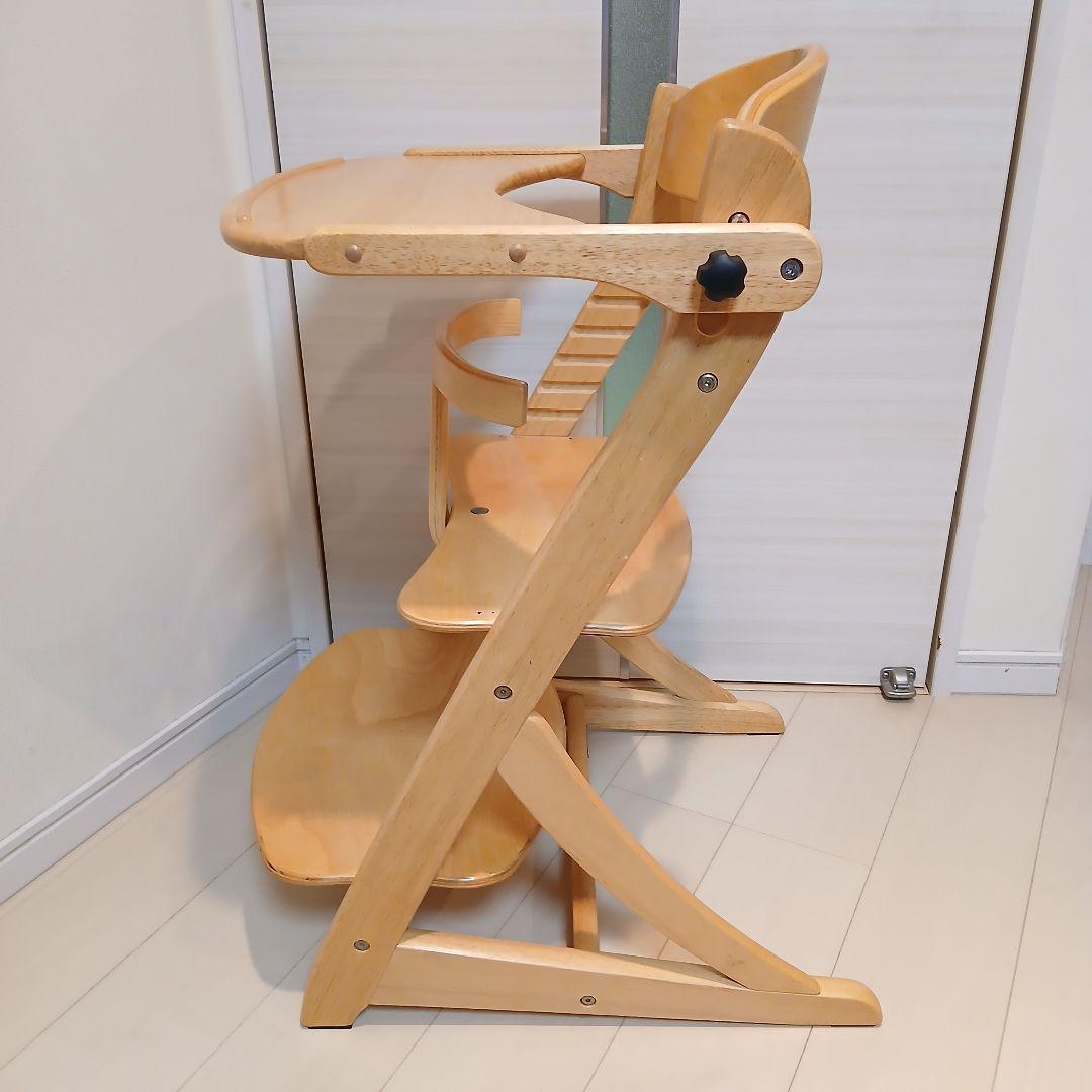☆美品☆大和屋　すくすくチェア イーエヌ　テーブル＆ガード付