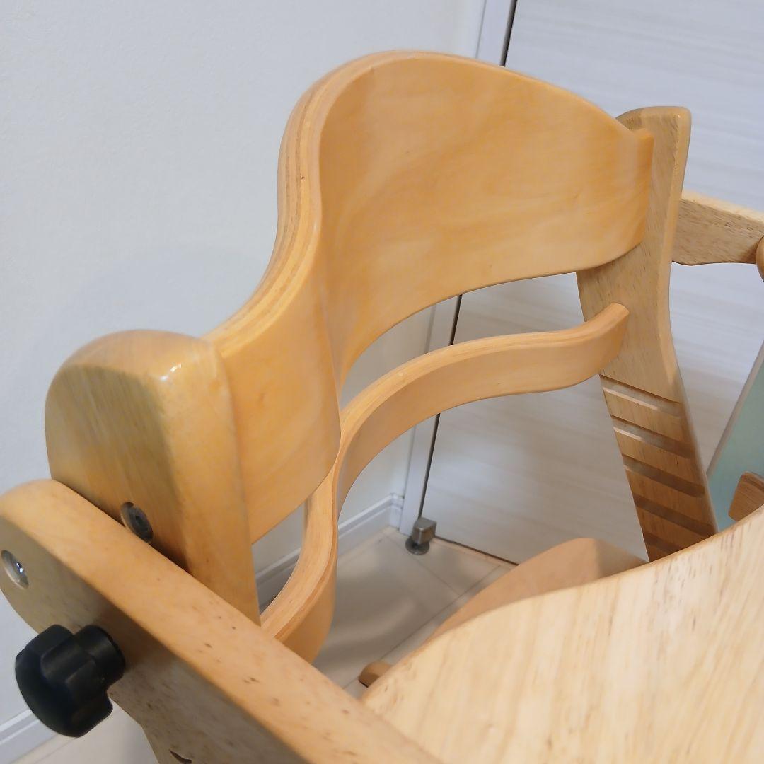 ☆美品☆大和屋　すくすくチェア イーエヌ　テーブル＆ガード付
