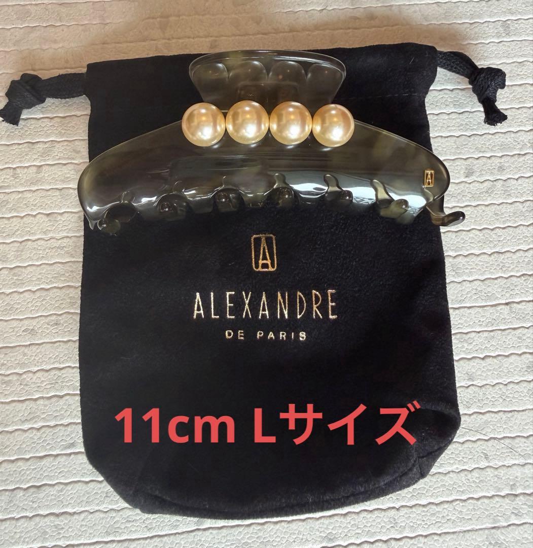 美品　アレクサンドルドゥパリ　ヘアクリップ　Lサイズ