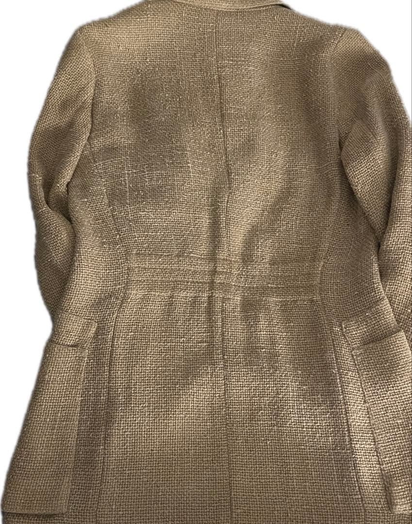 イヴ・サンローラン・リヴゴーシュ　トムフォード期　シルク混 ジャケット 50R