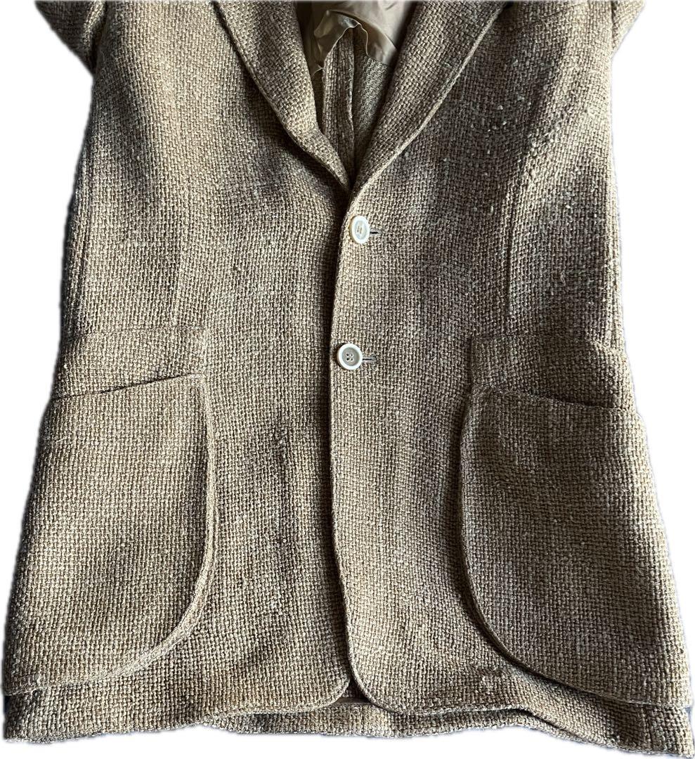 イヴ・サンローラン・リヴゴーシュ　トムフォード期　シルク混 ジャケット 50R