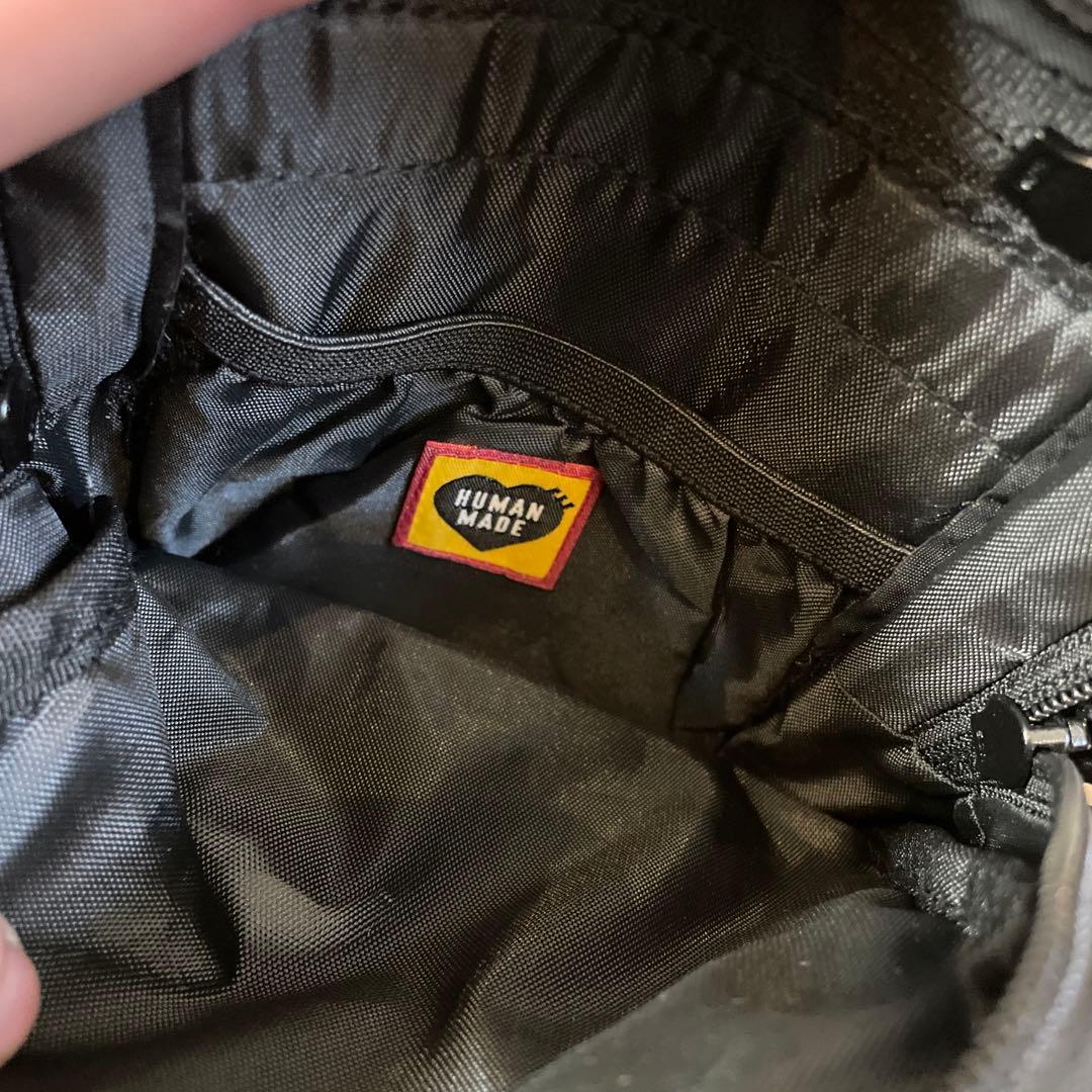 HUMAN MADE ブラックショルダーバッグ