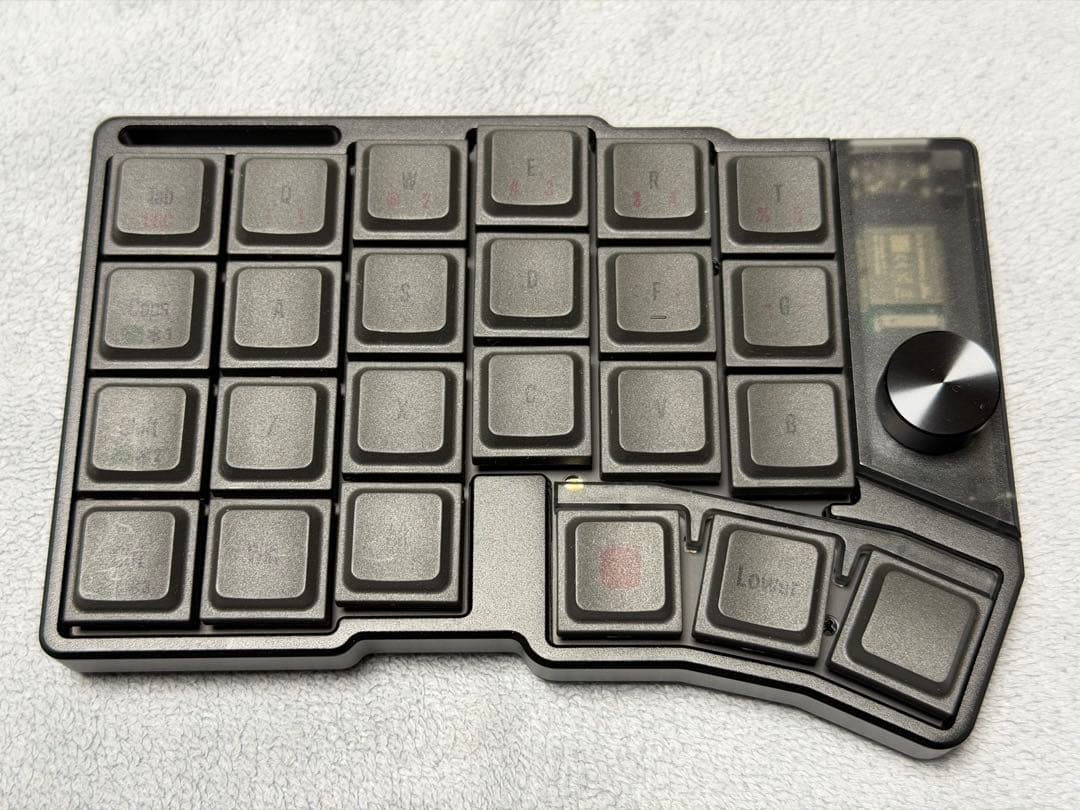 Cornix LP 無線分割キーボード New Black