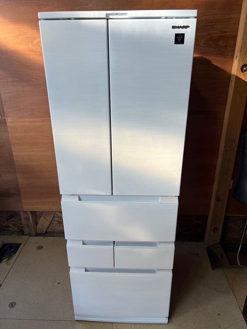 【美品】SHARP SJ-FA46KL-W 冷蔵庫 457L ホワイト 2023