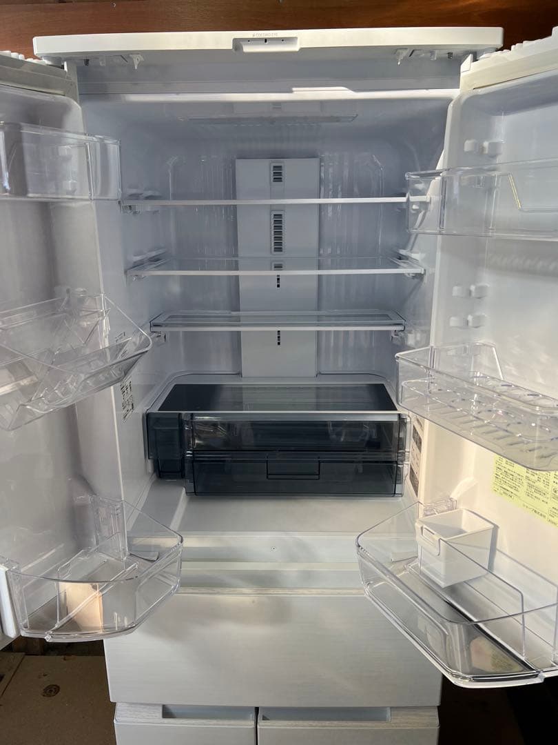 【美品】SHARP SJ-FA46KL-W 冷蔵庫 457L ホワイト 2023