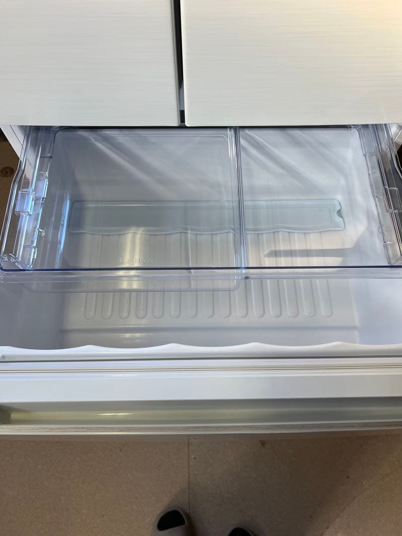 【美品】SHARP SJ-FA46KL-W 冷蔵庫 457L ホワイト 2023