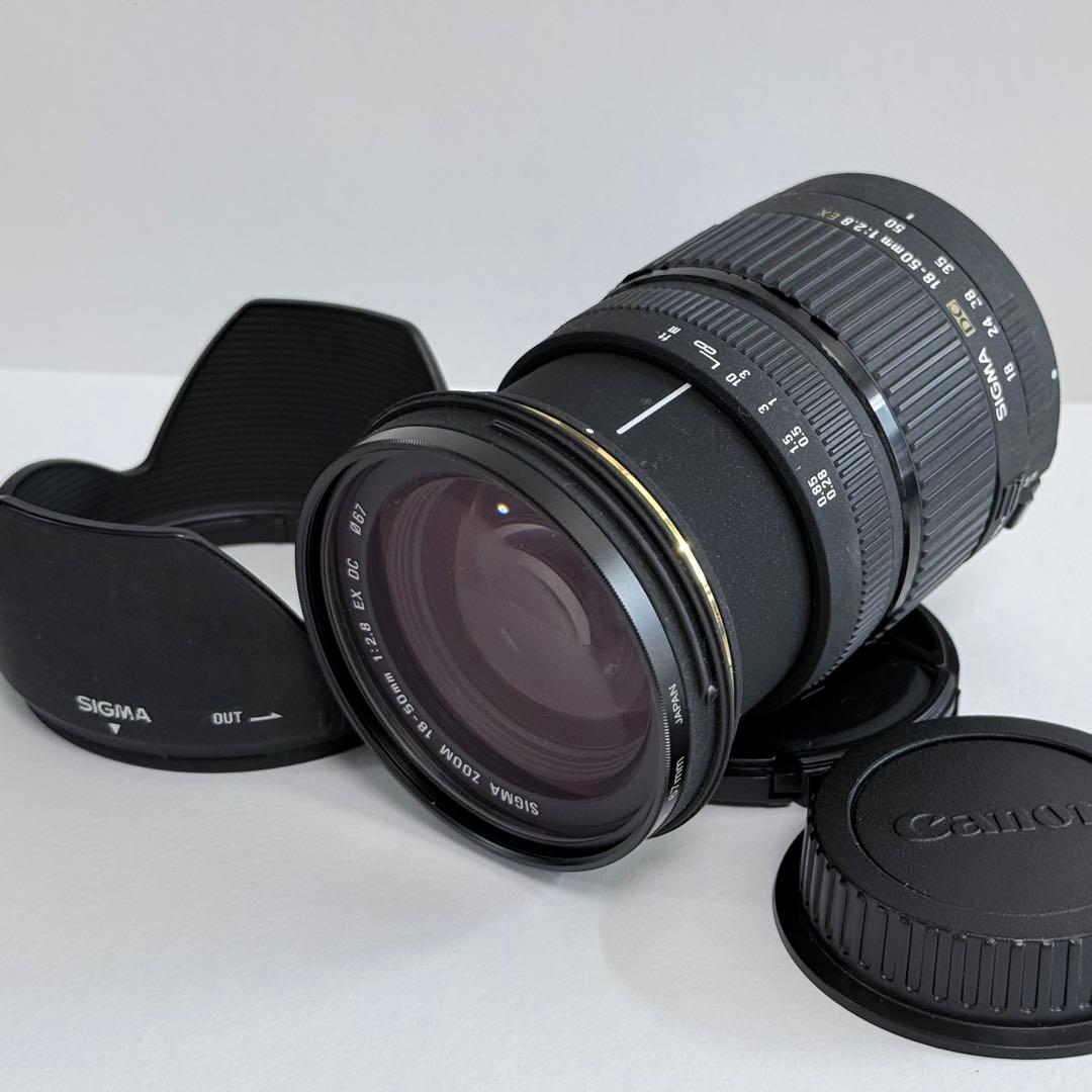 SIGMA 18-50mm 1:2.8 EX DC Canon EFマウント