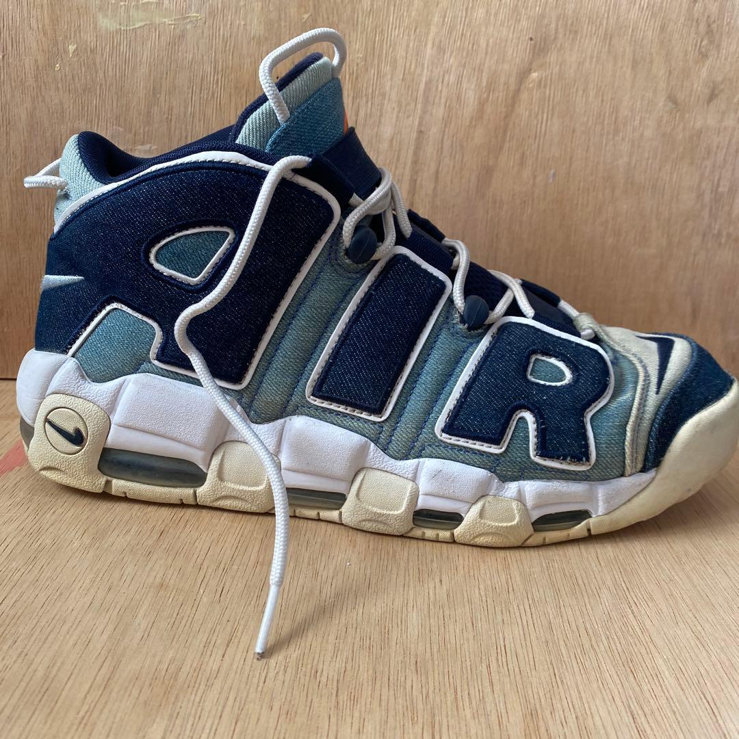 NIKE AIR MORE UPTEMPO 96 DENIM 28cm モアテン