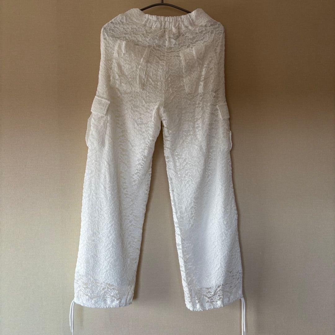 POPPY レースカーゴパンツ