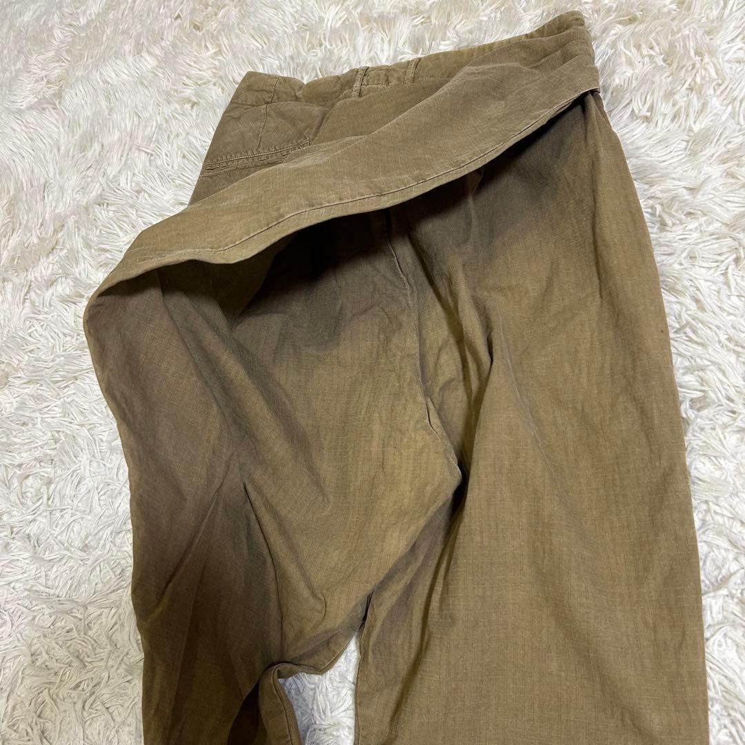 KAPITAL キャピタル ラップ風パンツ チノパン ベージュ