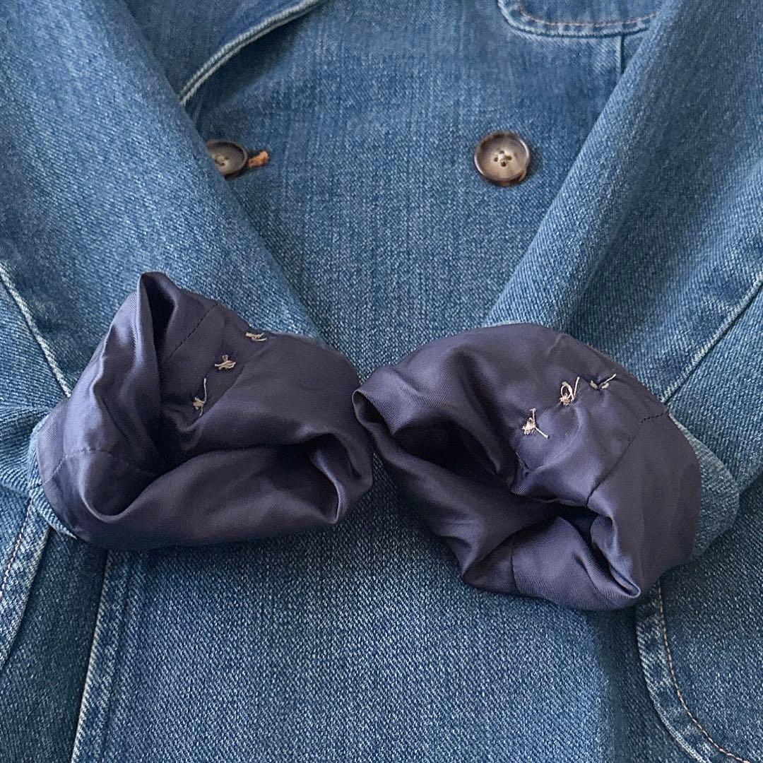 美品✨ポロバイラルフローレン ダブルブレストデニムブレザー 2023 QR付 6