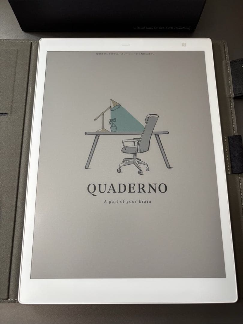 QUADERNO A5（GEN.3C）+カバー+ LAMYスタイラスペン+替芯