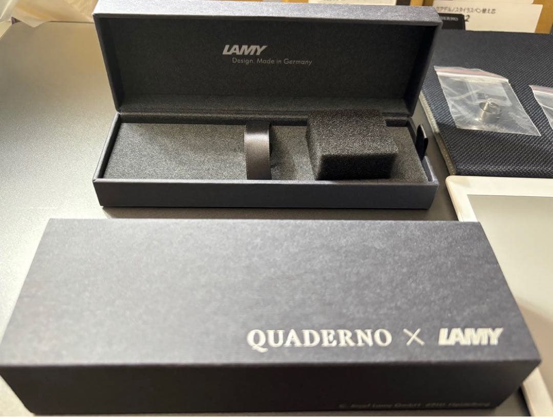 QUADERNO A5（GEN.3C）+カバー+ LAMYスタイラスペン+替芯