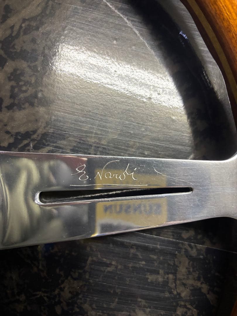 ナルディ NARDI ステアリング クラシック ウッド ホーンボタン付