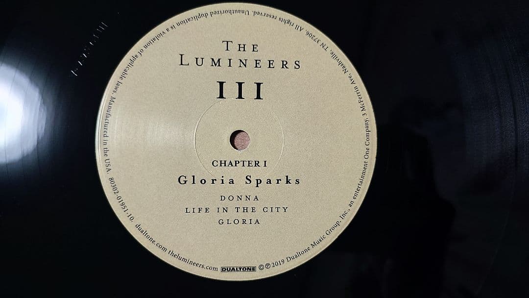 ルミニアーズ　レコード　4枚セット　The Lumineers
