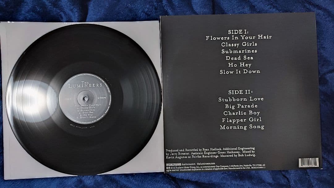 ルミニアーズ　レコード　4枚セット　The Lumineers