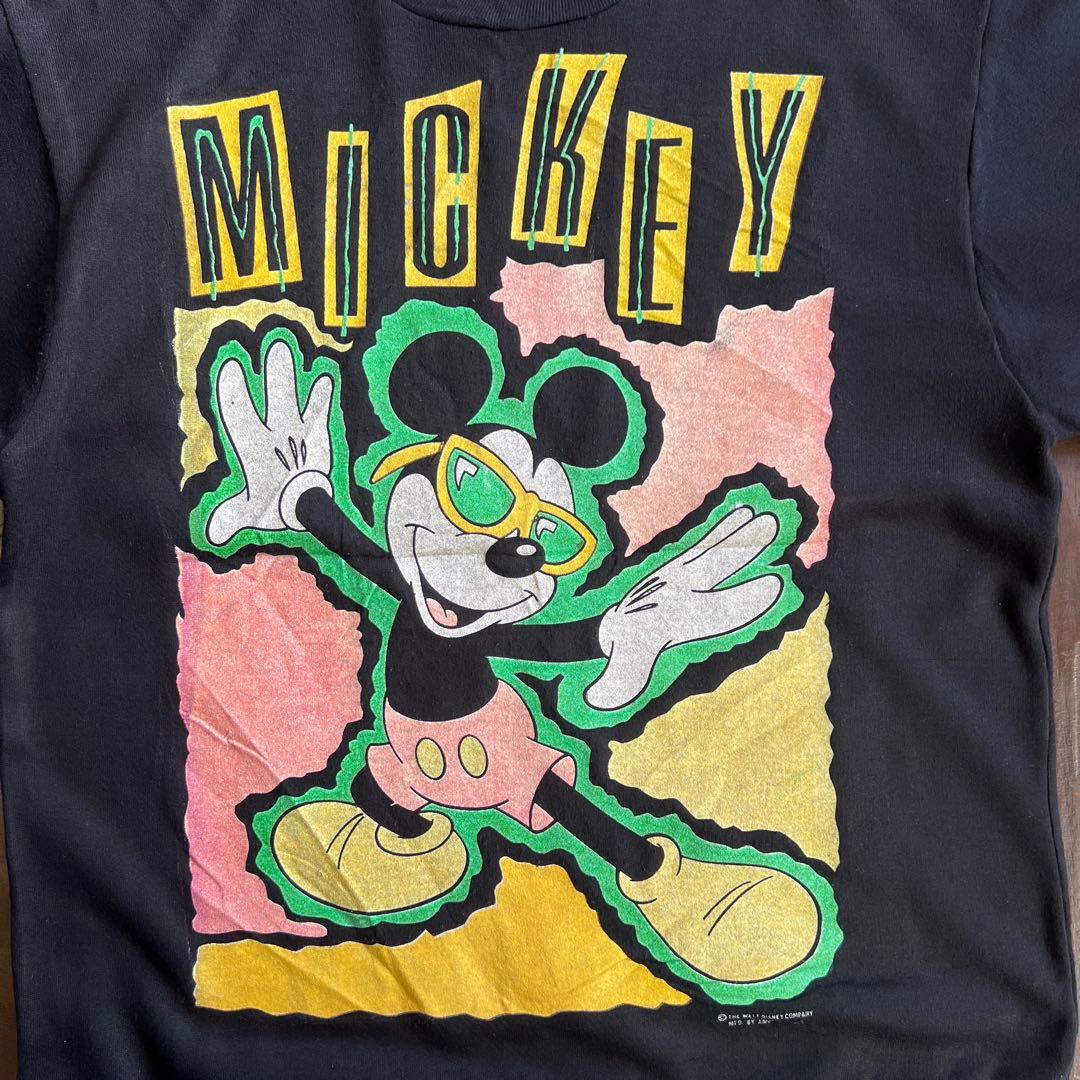 USA製！！【Disney ミッキーマウス】ヴィンテージスウェットシャツ 両面