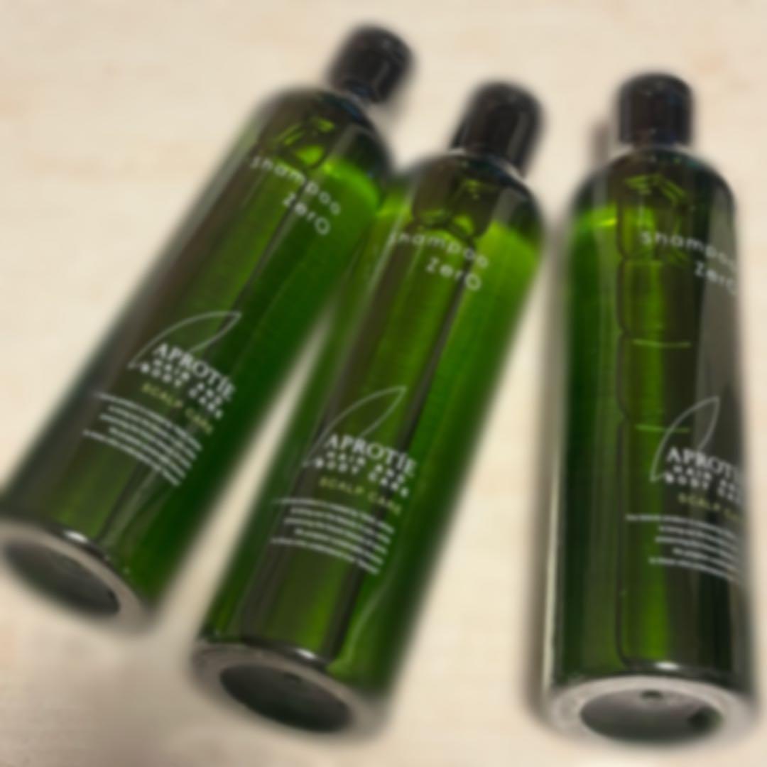 アプロティ　シャンプーゼロ　3本セット