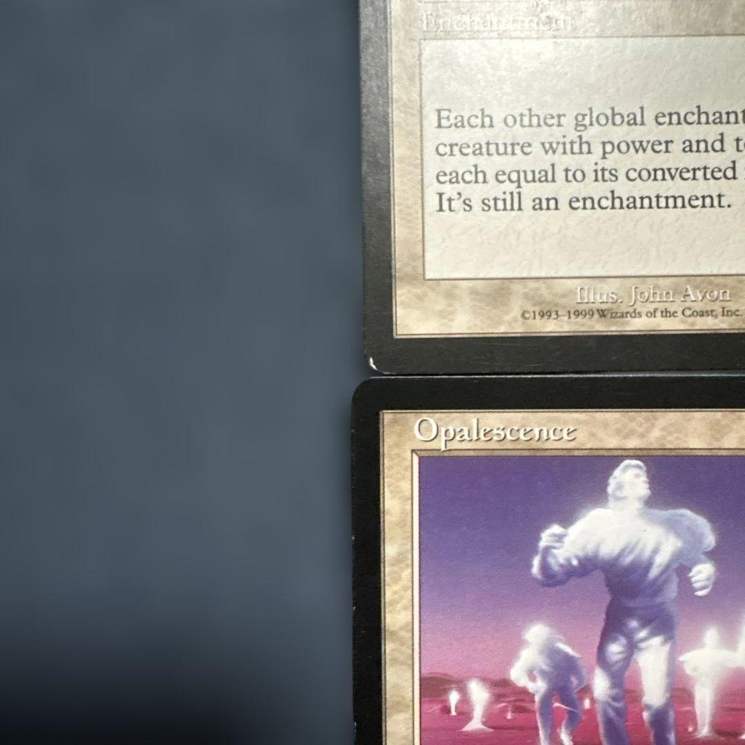 MTG オパール色の輝き　英語版４枚セット