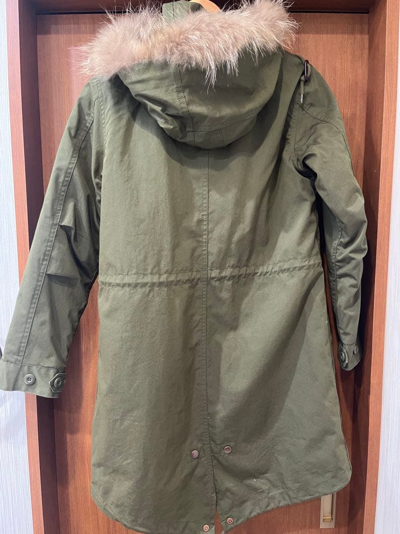 FRED PERRY カーキ モッズコート Sサイズ