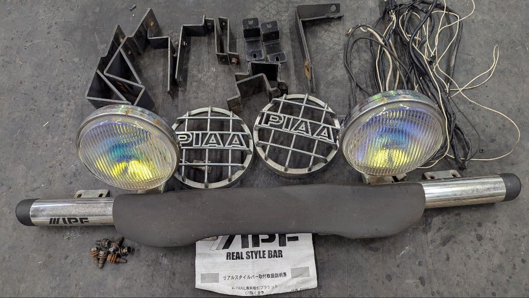 PIAA フォグライト リアルスタイルバー　エクストレイル T30