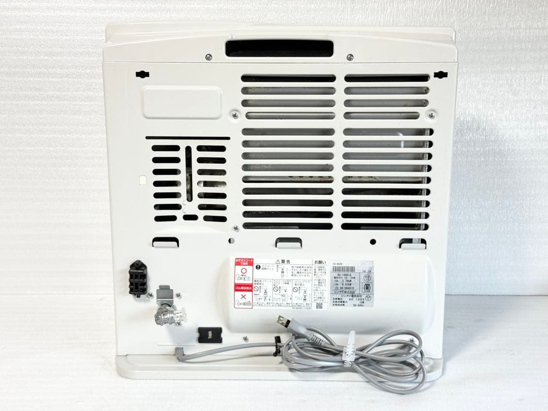 Rinnai リンナイ ガスファンヒーター 都市ガス RC-Y4001E 22年